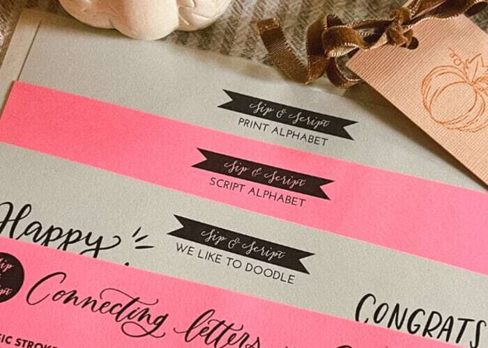 Modern Calligraphy & Pumpkin Lettering for Beginners at Wye Hill