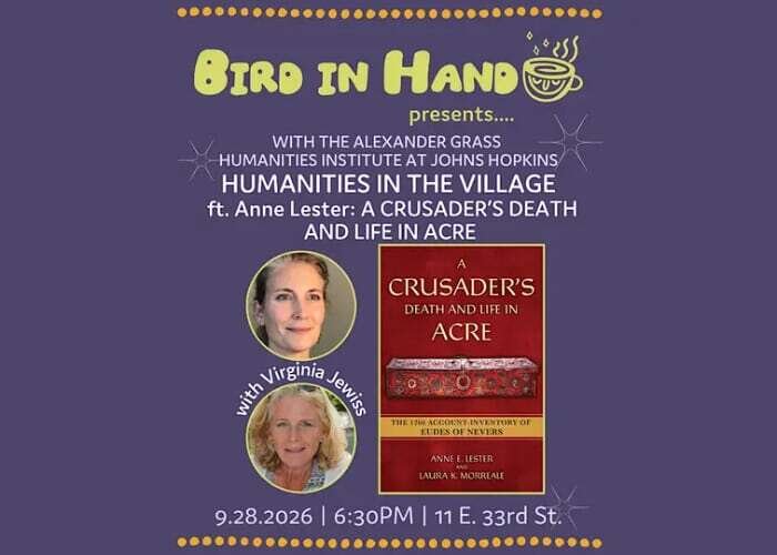 Humanities in the Village: Anne Lester with Virginia Jewiss