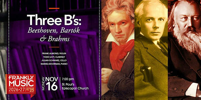 Three B’s: Beethoven, Bartók, and Brahms