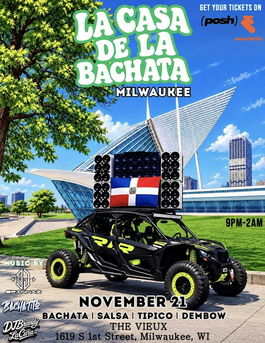 MILWAUKEE’S BIGGEST BACHATA PARTY • La Casa de la Bachata @ The Vieux